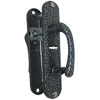 Ручка на планке РДП-2-006/ВШ -42С-АС-Л- антик сереб,лев.с верт.(шторка) /15/