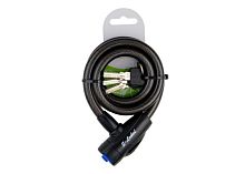 Замок велосипедный 10*100 см S-Locked-09Т-CODE черный (10/60) 122537 Замок велосипедный 10*100 см S-Locked-09Т-CODE черный (10/60) 122537