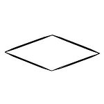 Узор Ромб 910х350 мм Узор Ромб 910х350 мм