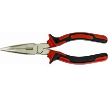 Длинногубцы изогнутые 180 мм, NICKEL, никелированные, двухкомпонентные рукоятки, Matrix, 17422 Длинногубцы изогнутые 180 мм, NICKEL, никелированные, двухкомпонентные рукоятки, Matrix, 17422