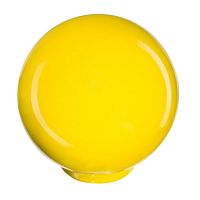 626АМ Ручка-кнопка детская коллекция, в форме шара,цвет-желтый глянц.