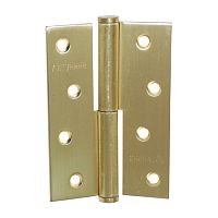 Петля п.сталь.100х70х2,5 SB матов.латунь Петля п.сталь.100х70х2,5 SB матов.латунь