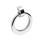 7260.0080 CR-CR Ручка-кольцо модерн, глянц.хром BRASS 7260.0080 CR-CR Ручка-кольцо модерн, глянц.хром BRASS