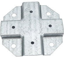 Краб-система X-образная 20х20х1,2 мм ГОЦ (1 шт.) Краб-система X-образная 20х20х1,2 мм ГОЦ (1 шт.)