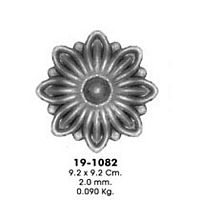Накладка штампованная 92х92х2 мм 19-1082 Накладка штампованная 92х92х2 мм 19-1082