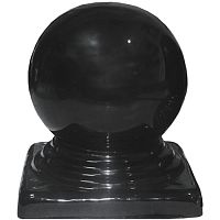 Заглушка с шаром штампованная квадратная 80х80х1 мм 2180Т Заглушка с шаром штампованная квадратная 80х80х1 мм 2180Т