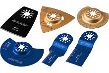 Набор насадок для реноватора, Профессионал , 6 предм., ЗУБР НР-6 UniLock, OIS-хвост.,15574 Набор насадок для реноватора, Профессионал , 6 предм., ЗУБР НР-6 UniLock, OIS-хвост.,15574