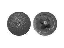 Заглушка декоративная под саморезы РН2, темно-серый, 85620 /1000/ *** Заглушка декоративная под саморезы РН2, темно-серый, 85620 /1000/ ***