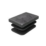 Заглушка пластиковая 20х30 черная 35.2030 Заглушка пластиковая 20х30 черная 35.2030