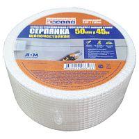 У Серпянка самоклеющаяся 50 мм х 45 м, "4WALLS", SMF103T/54 У Серпянка самоклеющаяся 50 мм х 45 м, "4WALLS", SMF103T/54