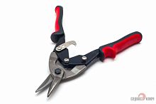 Ножницы по металлу прямые 250 мм, обрезиненные рукоятки, Сервис ключ, 77330 Ножницы по металлу прямые 250 мм, обрезиненные рукоятки, Сервис ключ, 77330