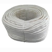 Шнур вязаный хоз. бытовой п/п d=5 мм, белый (20 м), 8903 Шнур вязаный хоз. бытовой п/п d=5 мм, белый (20 м), 8903