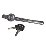 Замок для раздвижных витрин реечный (№ 805) L=140 мм, 0159 Замок для раздвижных витрин реечный (№ 805) L=140 мм, 0159