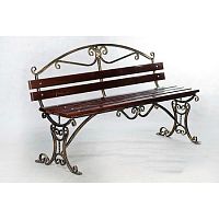 Скамейка Валенсия со спинкой, 1.5 м Скамейка Валенсия со спинкой, 1.5 м