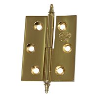 1003-50х40 Петля ун. ПИ-50х40Ш латунь полирован. 1003-50х40 Петля ун. ПИ-50х40Ш латунь полирован.