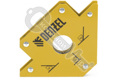 Фиксатор магнитный для сварочных работ усилие 50 LB// 97553 Denzel