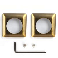 Накладка сменная Apecs Premier DPR-05-SQUARE-H/WC/TT-CF кофе Накладка сменная Apecs Premier DPR-05-SQUARE-H/WC/TT-CF кофе