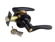 Защелка дверная S-Locked 3901-01 -R BL черный матовый 122933 (24)*** Защелка дверная S-Locked 3901-01 -R BL черный матовый 122933 (24)***