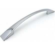 Ручка мебельная 96 мм матовый хром (2133) Ручка мебельная 96 мм матовый хром (2133)