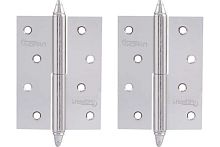 Петля сталь 610-4 мат.хром левая 11624 Петля сталь 610-4 мат.хром левая 11624