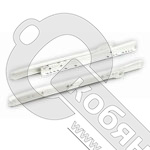 Направляющие роликовые 250 мм, белый /25/ фото 2 Направляющие роликовые 250 мм, белый /25/ фото 2