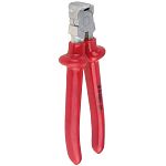 Кусачки торцевые 200 мм, изолированные, хром. Кусачки торцевые 200 мм, изолированные, хром.