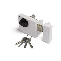 Замок накладной ЗН1-2 "Зенит" белый (ЗН1-6) Замок накладной ЗН1-2 "Зенит" белый (ЗН1-6)