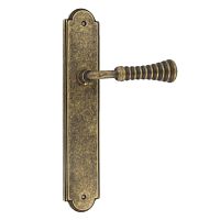 Ручка на планке межкомнатная ММ 1200.12 ZEDRA (высота планки 265 мм) ант. бронза Ручка на планке межкомнатная ММ 1200.12 ZEDRA (высота планки 265 мм) ант. бронза