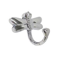 Крючок 1 рожковый "Стрекоза", хром, 2615 /40/ Крючок 1 рожковый "Стрекоза", хром, 2615 /40/