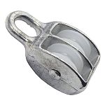 Блок двойной с нейлоновым колесом 9мм/40мм /1/ Блок двойной с нейлоновым колесом 9мм/40мм /1/