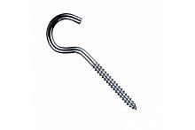 Шуруп-крючок (полукольцо), цинк 5х40 /50/ Шуруп-крючок (полукольцо), цинк 5х40 /50/