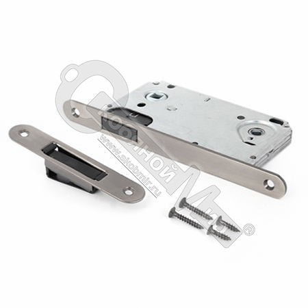 Защёлка врезная с фиксацией Apecs 5300-M-WC-BN 00025330 Защёлка врезная с фиксацией Apecs 5300-M-WC-BN 00025330