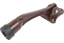 Фиксатор дверной АЛЛЮР КН-130 РУ (козья ножка) Коричневый ( RAL8017) (100) П/П 15479 Фиксатор дверной АЛЛЮР КН-130 РУ (козья ножка) Коричневый ( RAL8017) (100) П/П 15479