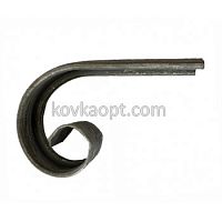 Окончание поручня 210х135х6 мм КМ 60 Окончание поручня 210х135х6 мм КМ 60