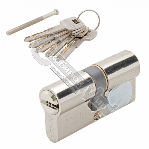 Цилиндровый механизм S-Locked 80Z (35/45Т) SN никель к/вертушка