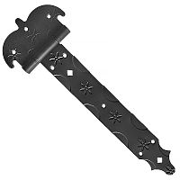 Петля-стрела фигурная ПС-300, мод. 4, кованая, серия КОСТРОМА, черный*** Петля-стрела фигурная ПС-300, мод. 4, кованая, серия КОСТРОМА, черный***