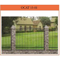 Секция забора ОСТ 15-01 (Свыше 1.8 м) (цена за м2) Секция забора ОСТ 15-01 (Свыше 1.8 м) (цена за м2)