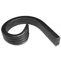 Завиток 70х45 мм полоса 6х12 мм 1273 Завиток 70х45 мм полоса 6х12 мм 1273