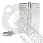 Петля с подшипником 120х80 -В-Steel CR- L Апекс хром,00013717 фото 2 Петля с подшипником 120х80 -В-Steel CR- L Апекс хром,00013717 фото 2