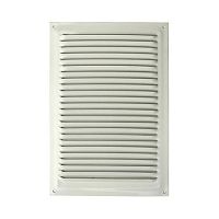 Решетка вентиляционная металлическая 170х240 мм (160х230), белая /40 шт./ Решетка вентиляционная металлическая 170х240 мм (160х230), белая /40 шт./