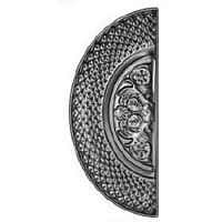 Накладка штампованная 150х350х1 мм 19509  Накладка штампованная 150х350х1 мм 19509