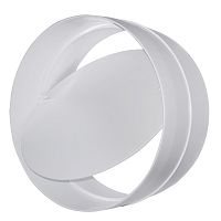 Соединитель с обратным клапаном d=125 мм, пластиковый, 12,5 СКПО (код 2121) Соединитель с обратным клапаном d=125 мм, пластиковый, 12,5 СКПО (код 2121)