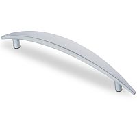 Ручка 128 мм матовый хром с рисунком, Керрон, S-2231-128SC*** Ручка 128 мм матовый хром с рисунком, Керрон, S-2231-128SC***