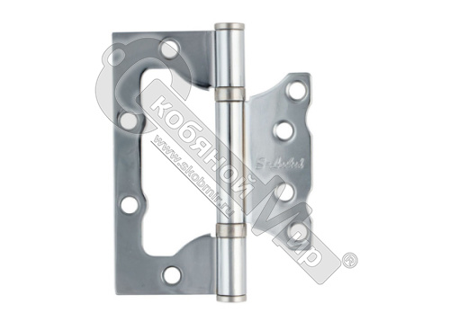 Петля неврезная S-Locked  LL-100*75*2,5 -2ВВ-CP хром  2подшип (20/100) 120331***
