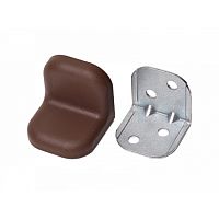 Уголок мебельный с пластиковой накладкой 24х24х25х1,2 мм, венге, 18708 /10/ Уголок мебельный с пластиковой накладкой 24х24х25х1,2 мм, венге, 18708 /10/