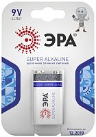 Батарейка ЭРА крона 6LR61-1BL, алкалиновая (щелочная), в блистере (1 шт.), C0038445 Батарейка ЭРА крона 6LR61-1BL, алкалиновая (щелочная), в блистере (1 шт.), C0038445