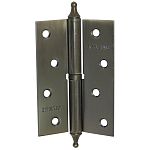 Петля л.сталь.с фигур.шишк.100х70х2,5 АВ (1ВВ) антич.бронза Петля л.сталь.с фигур.шишк.100х70х2,5 АВ (1ВВ) антич.бронза