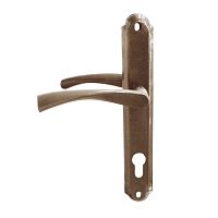 Ручка на планке РДП-1-023-85Ц БРОНЗ.МЕТАЛ.,цилиндр /15/ Ручка на планке РДП-1-023-85Ц БРОНЗ.МЕТАЛ.,цилиндр /15/