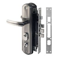 Замок врез. N200-68мм ЕСО Правый (мат.хром-черн.никель) 16718 Замок врез. N200-68мм ЕСО Правый (мат.хром-черн.никель) 16718