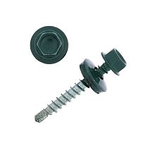 Саморез кровельный RAL6005 4,8х38/35/ темно-зеленый /50/ Саморез кровельный RAL6005 4,8х38/35/ темно-зеленый /50/